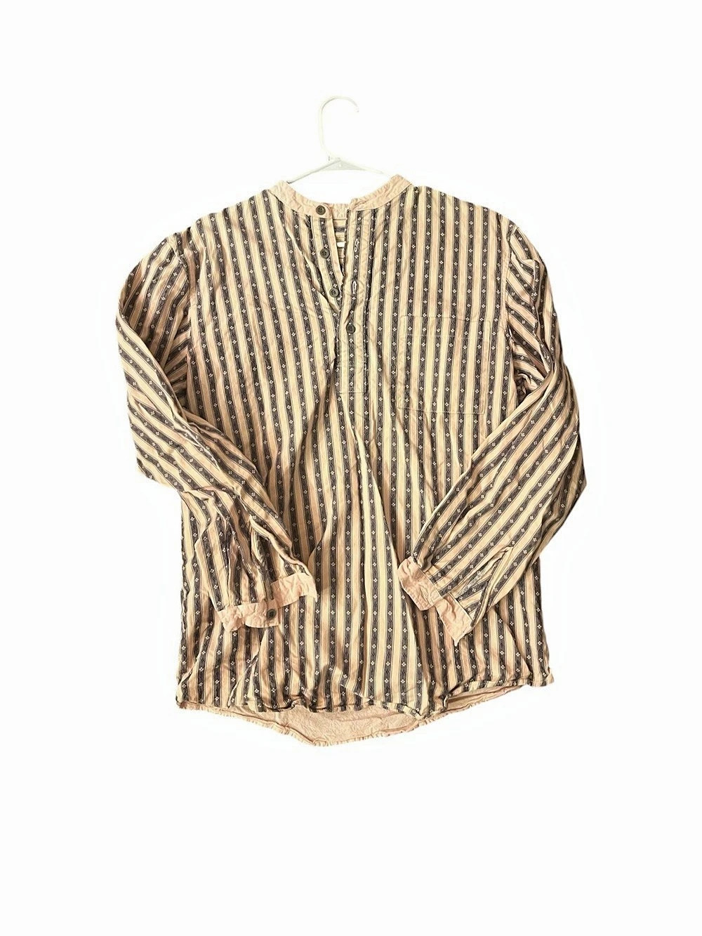 Scully striped button down shirt